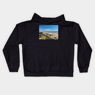 Outer Banks Beach View Kids Hoodie